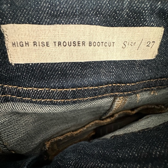 Anthropologie Pilcro Dark High Rise Bootcut Jeans Size 27 / NWT - Picture 8 of 8
